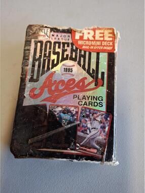 1995 Major League Baseball Aces Playing Cards - Bicycle Sports Collection